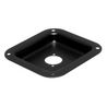 Punched Dish for 1x Neutrik-D, Black