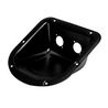 Punched Dish for 2x Neutrik-D, Black