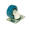 80mm Blue Swivel Castor